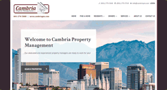Desktop Screenshot of cambriapm.com